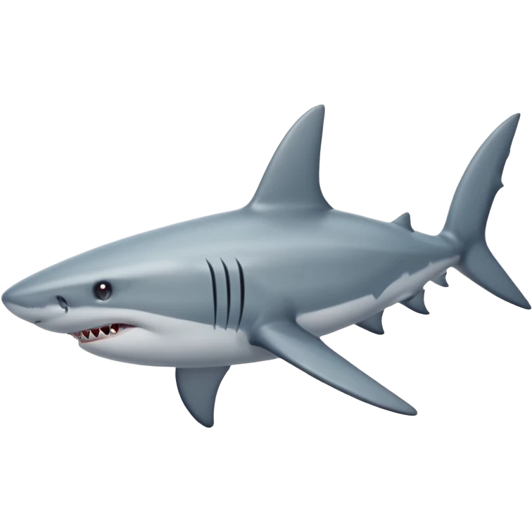 Shark with a emoji
