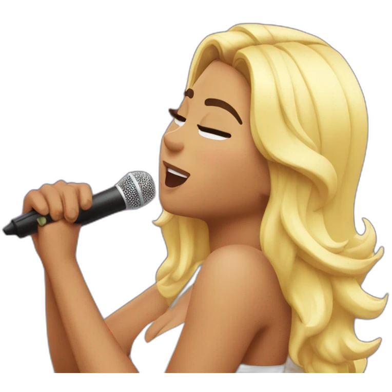 karol g cantando emoji