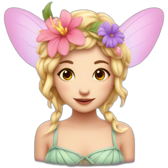 Flower Fairy emoji