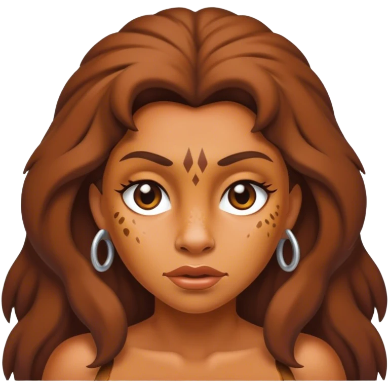 Cavewoman emoji