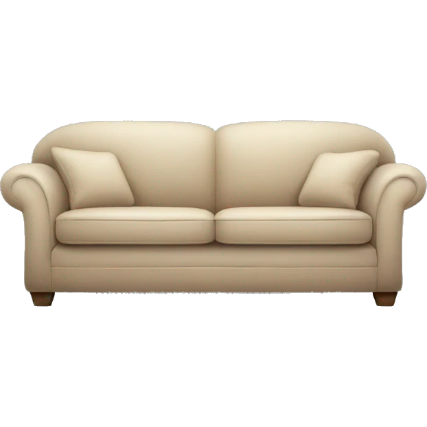comfortable big cozy sofa emoji