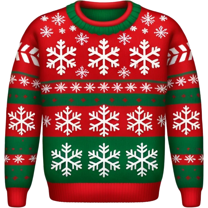 Christmas jumper emoji