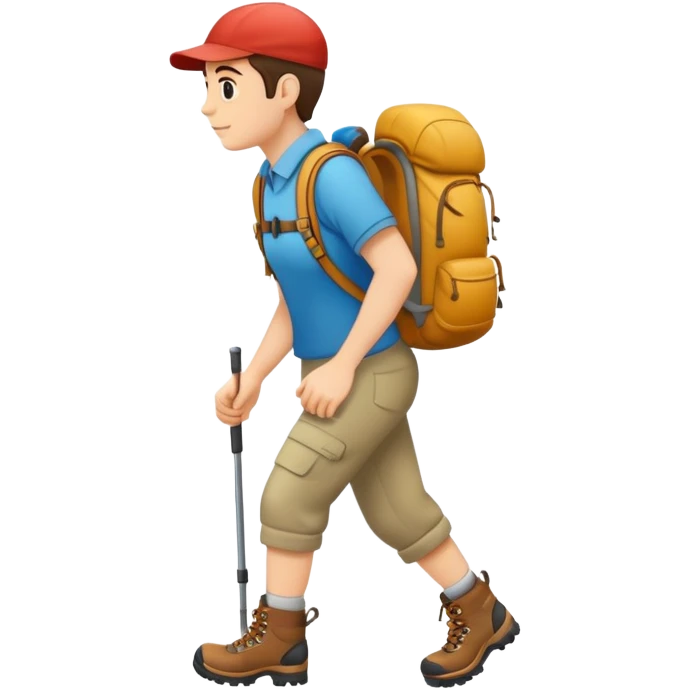 Hiking emoji