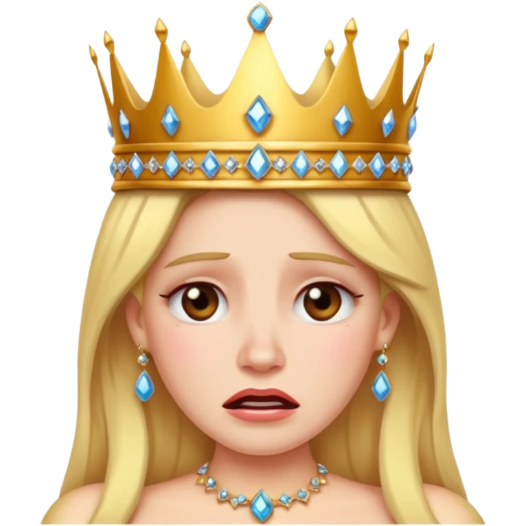 crying queen emoji