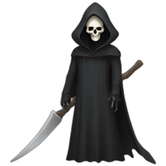 Reaper with no head emoji