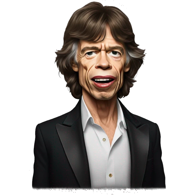 Mick jagger emoji
