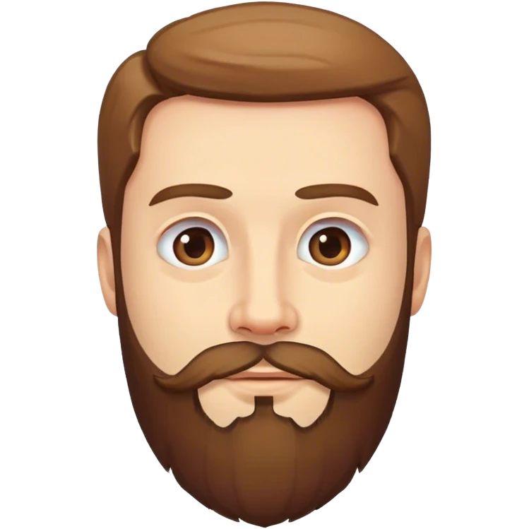 Man with beard  emoji