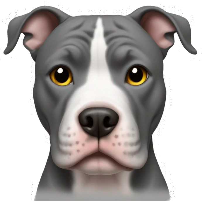Pitbull Grey emoji