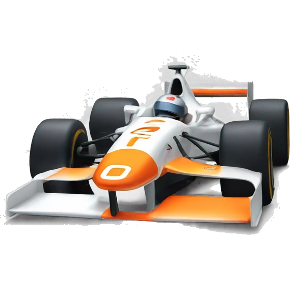 McLaren formula 1 car emoji