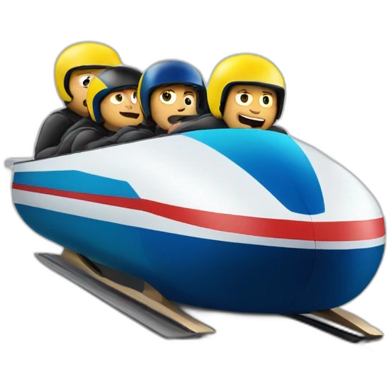 Bobsleigh emoji