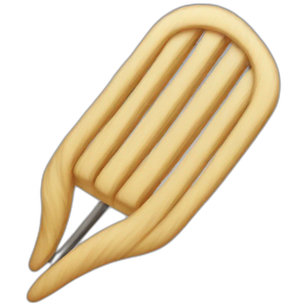 Hair pin emoji