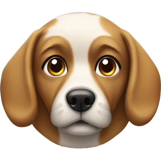 Dog wearing a costume emoji