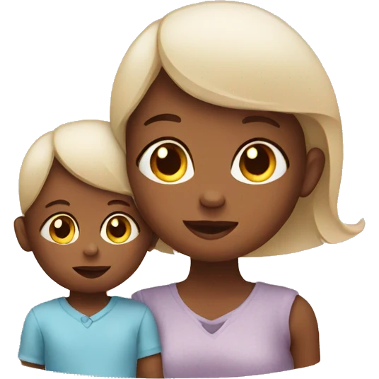 Baby and mom emoji