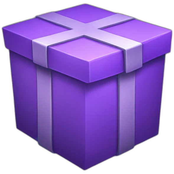 Lootbox purple emoji