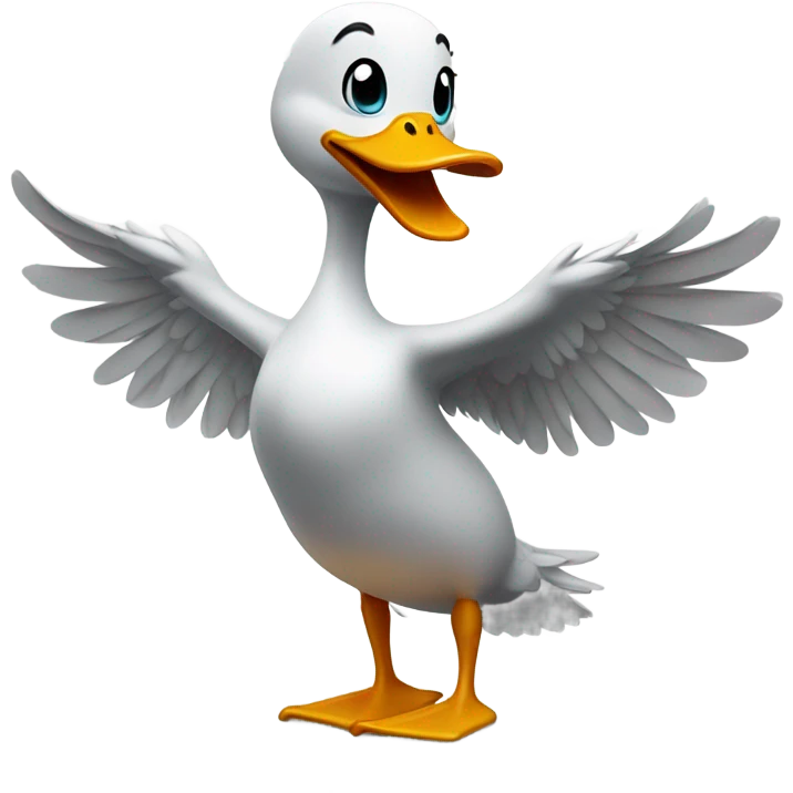 Dancing duck emoji