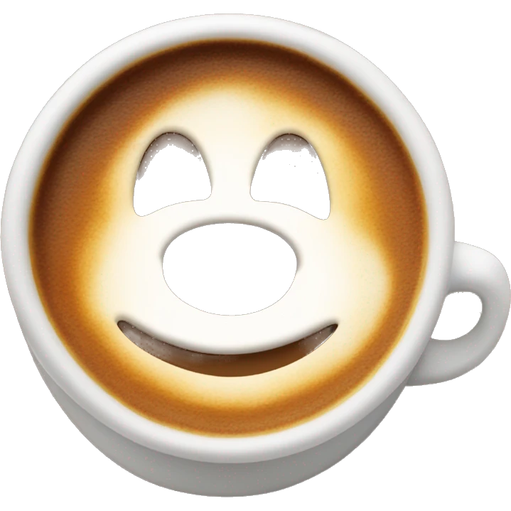Cappuccino in Ralph’s coffee cup emoji