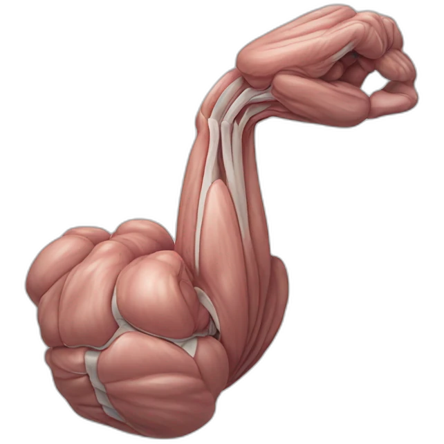 biceps muscle organ emoji