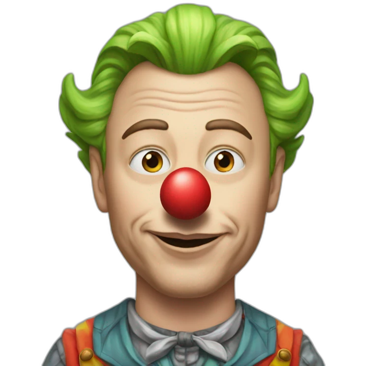 elon-musk-as-a-clown emoji