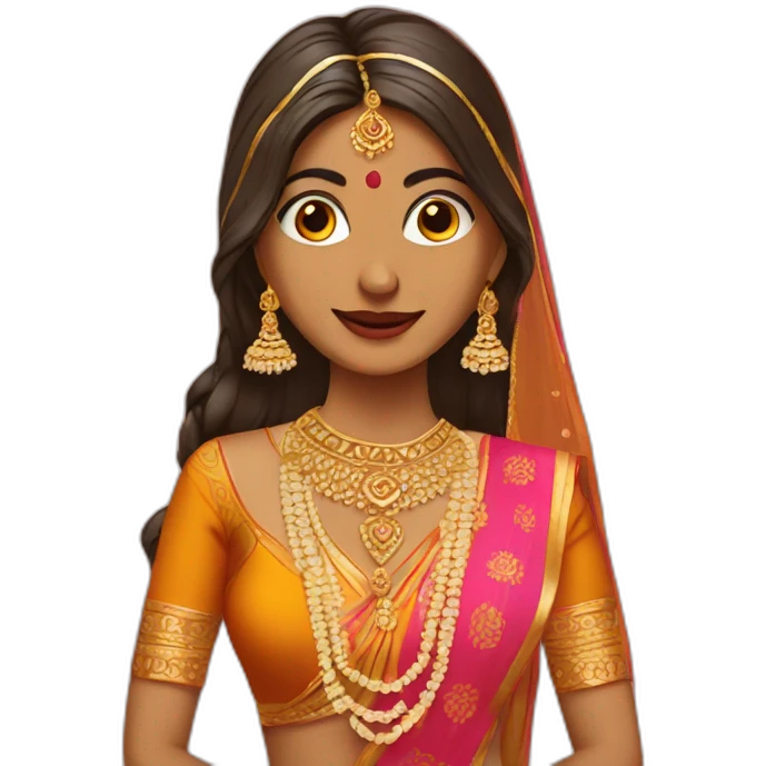 Indian wedding emoji