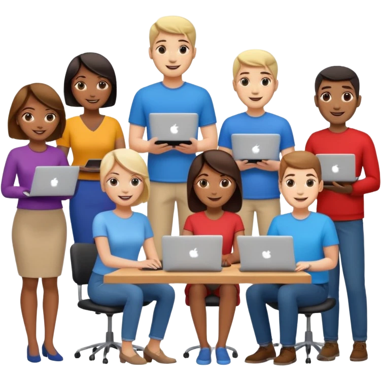 daily standup meeting online emoji