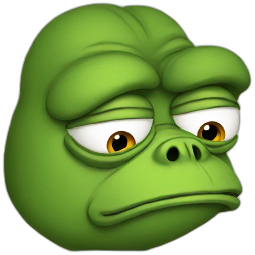 sad pepe emoji