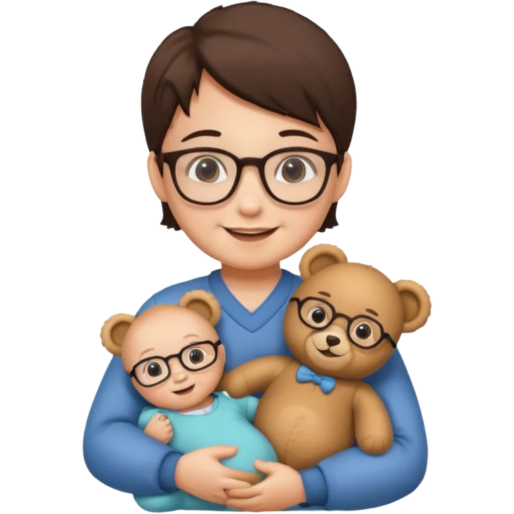 baby social worker emoji
