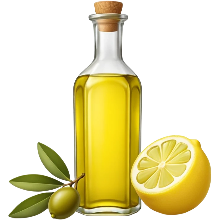 olive oil and lemon emoji