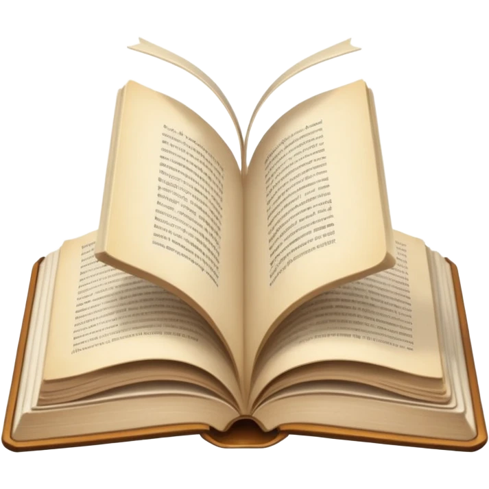 libro aperto no facce di lato emoji