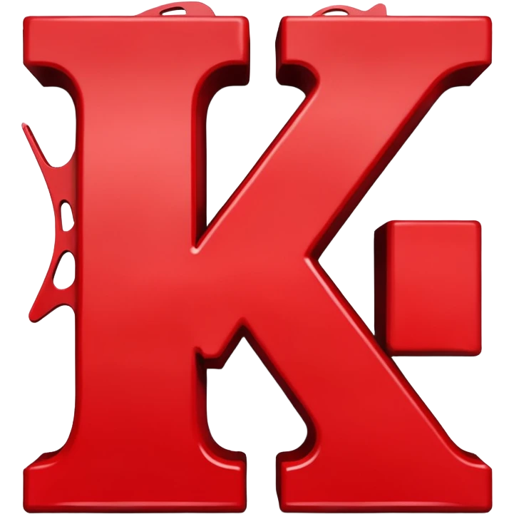 Сделай красное граффити, надпись "CNS" emoji