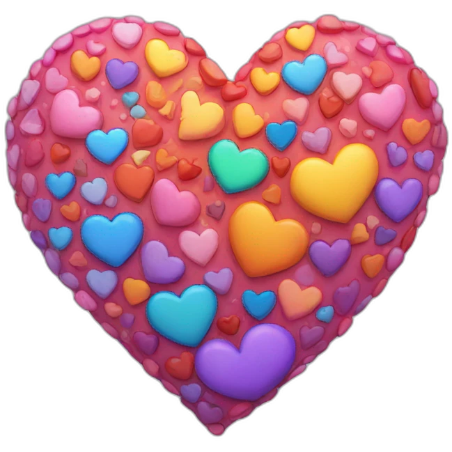 colorful heart emoji
