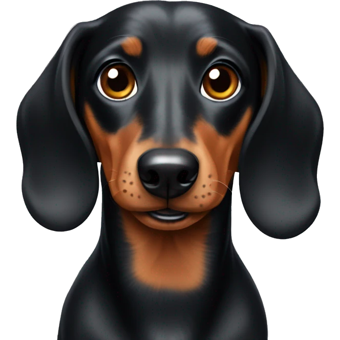 Dog dachshund emoji