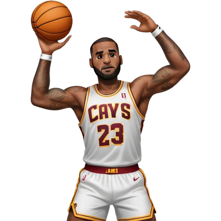 LeBron James dunking  emoji
