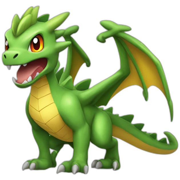 Pokémon Dracofeu emoji