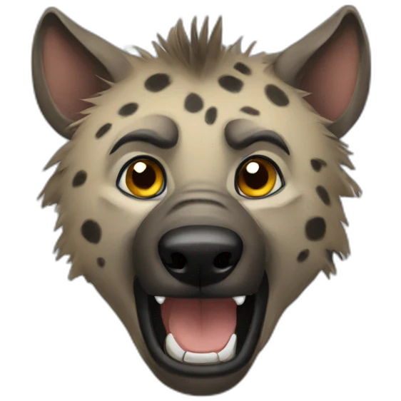 Hyena emoji