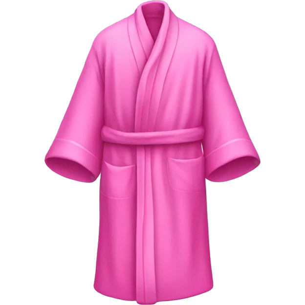 Pink Robe  emoji