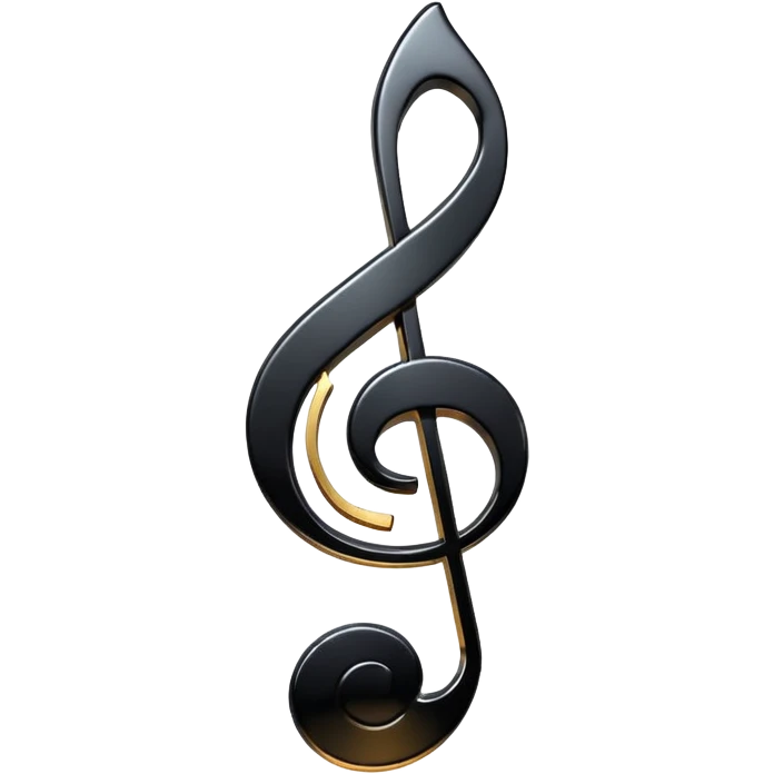 music note with a music disc emoji