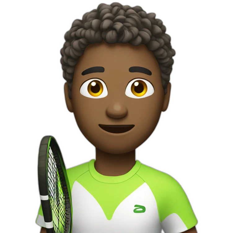 Tennis player emoji