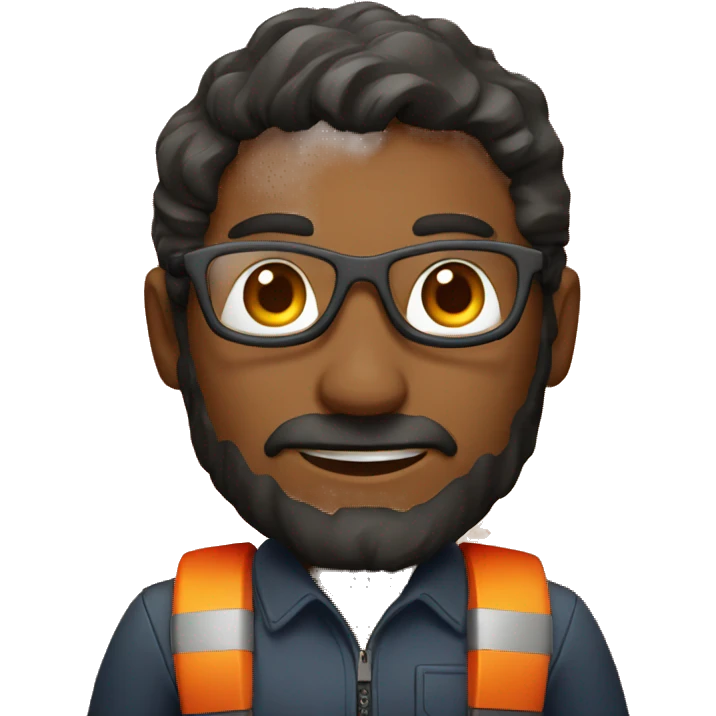 volcanologist with lava emoji