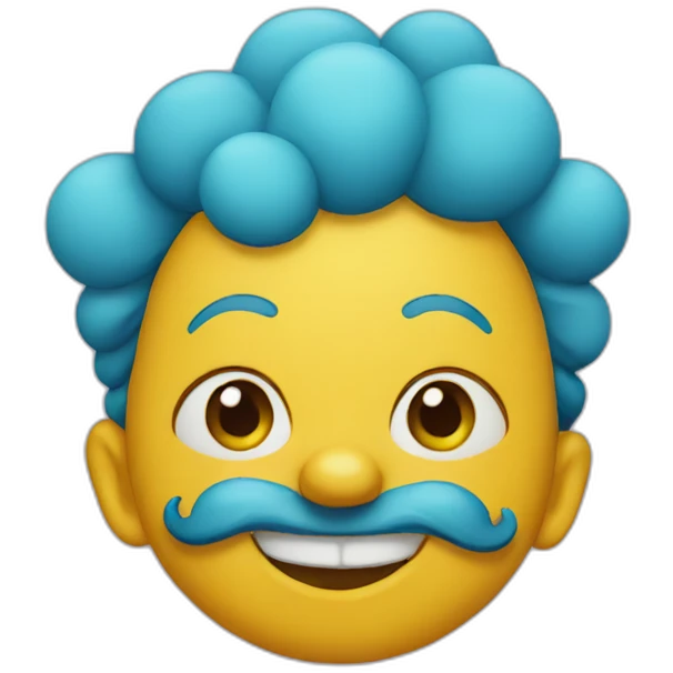 clown with pits emoji