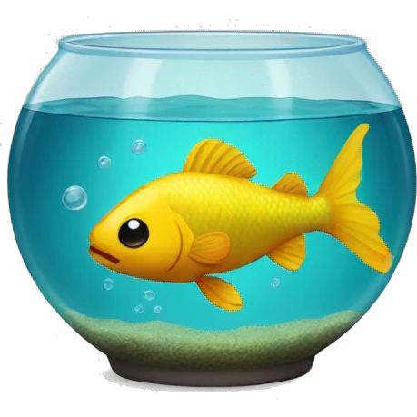 Fish bowl emoji