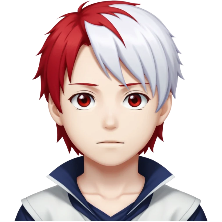 Todoroki anime character  emoji