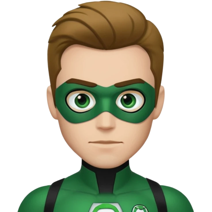 Green Lantern from Justice League emoji