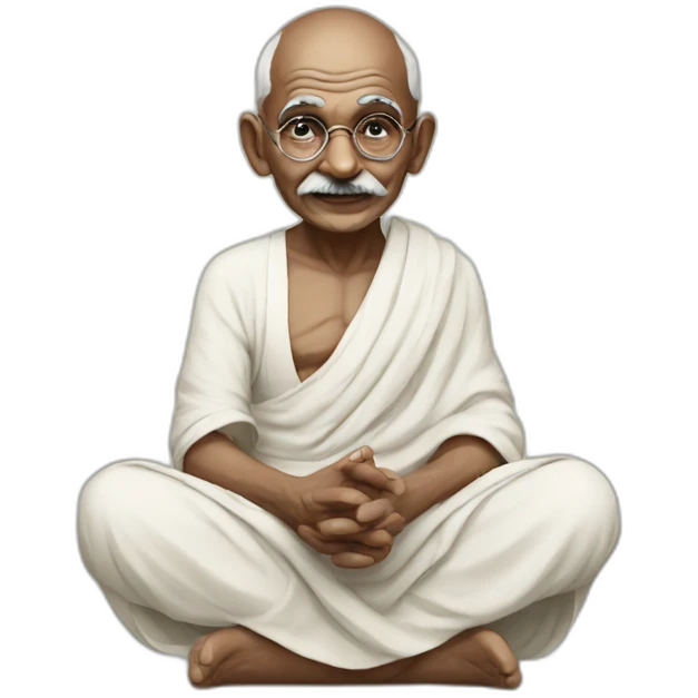 Gandhi emoji