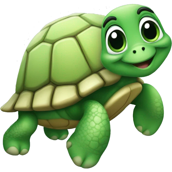 Cute turtle  emoji