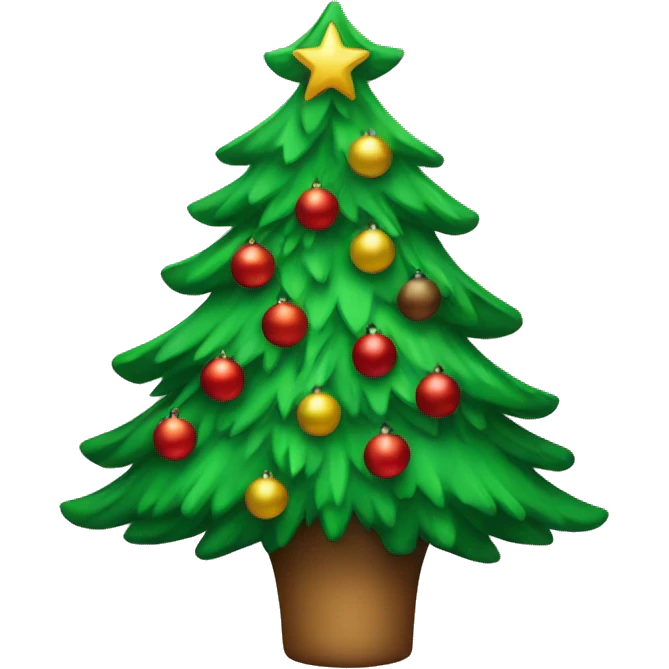 christmas tree emoji