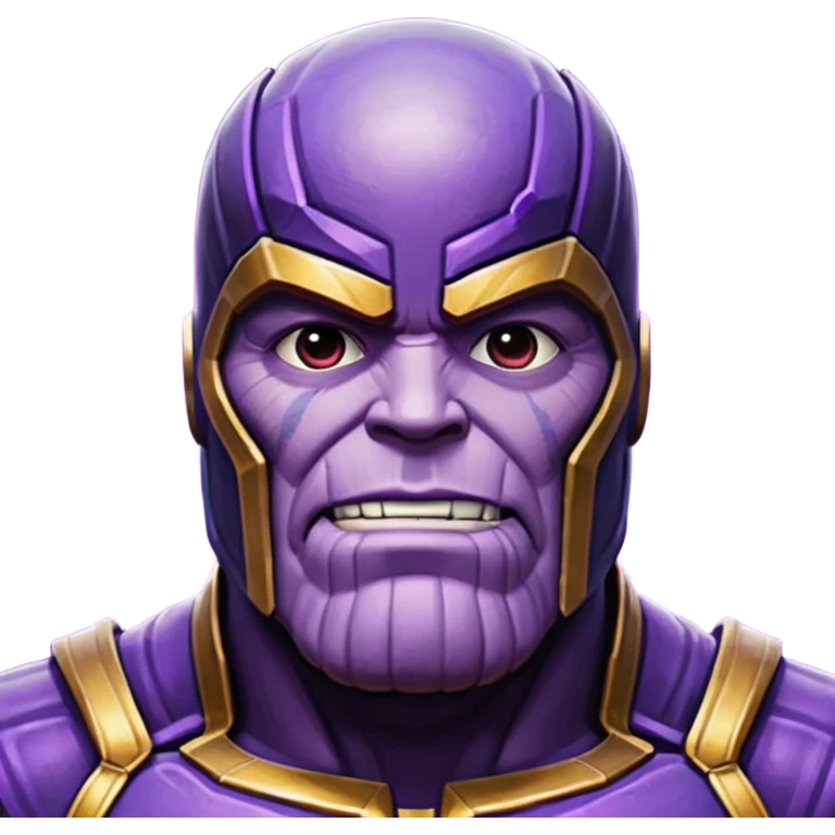 Thanos glow emoji