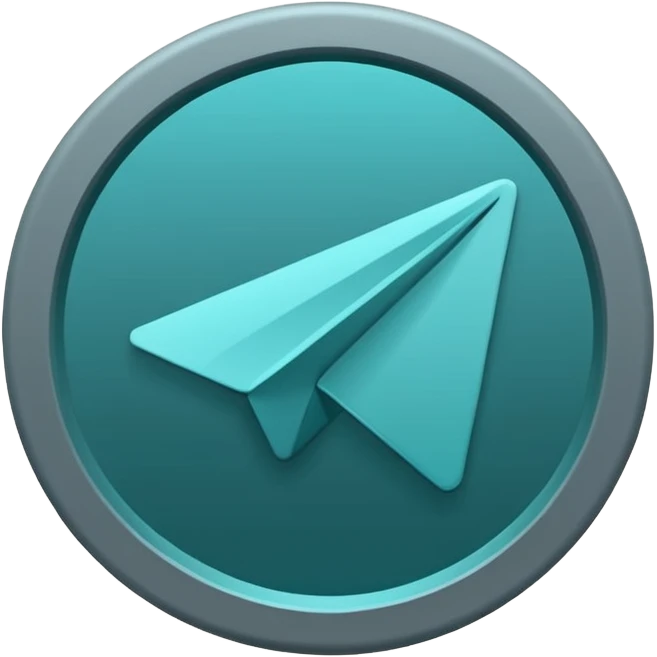 Minimalist outline icon, monoline style, thin clean contour, no shading, no gradients, transparent background, vector style, centered composition, flat design, elegant, premium, modern, Telegram emoji style, color palette: aqua teal #40B2D6 and slate gray #2F3B3E, no text, no background, 512x512 emoji