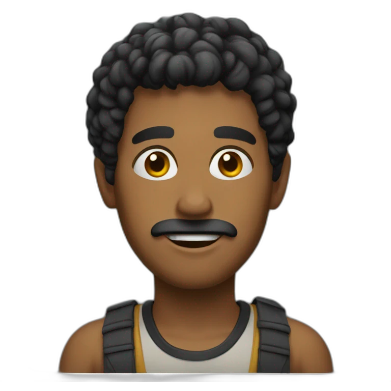 Ladrón negro emoji