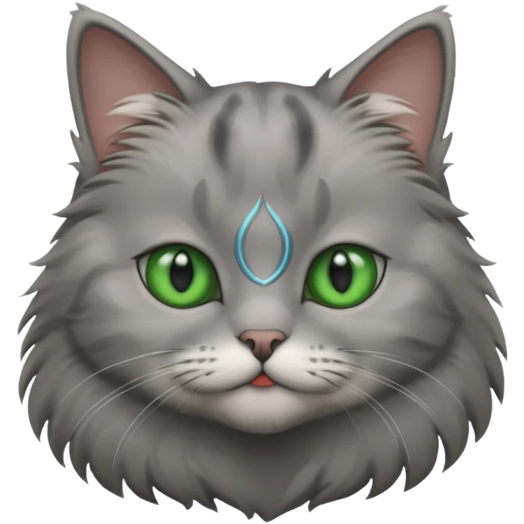 gray cat emoji