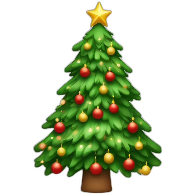 Sapin de noël emoji